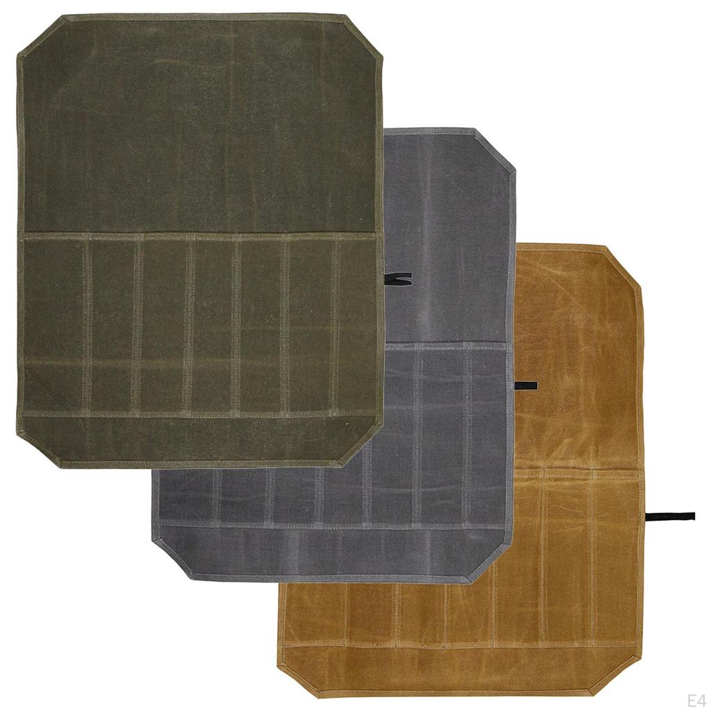 Naczynia Kempingowe Przenośne Składane Piknikowe BBQ Organizer na Naczynia Narzędzia