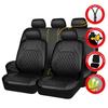 Diamond Quilted Car Seat Cover - PU Leather & PVC for Export to Europe & America