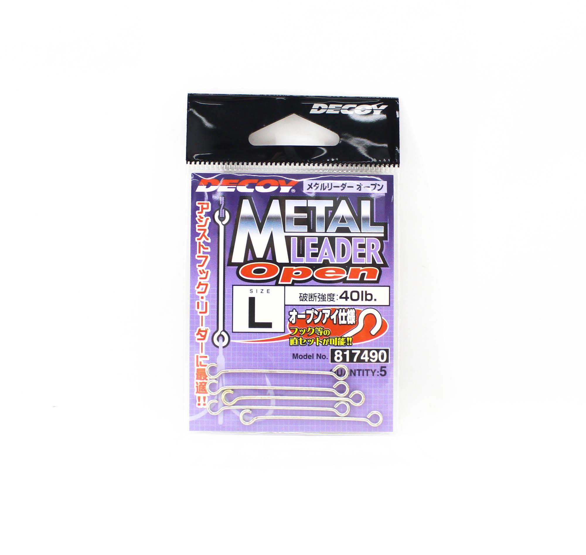 

Decoy R-9 Metal Leader Open Size L (7490)