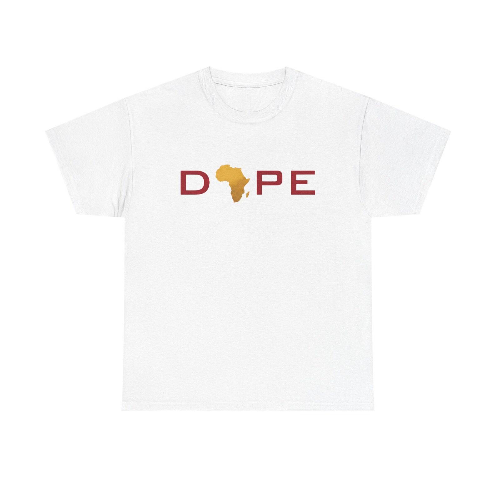 Dope Africa Graphic Tee L