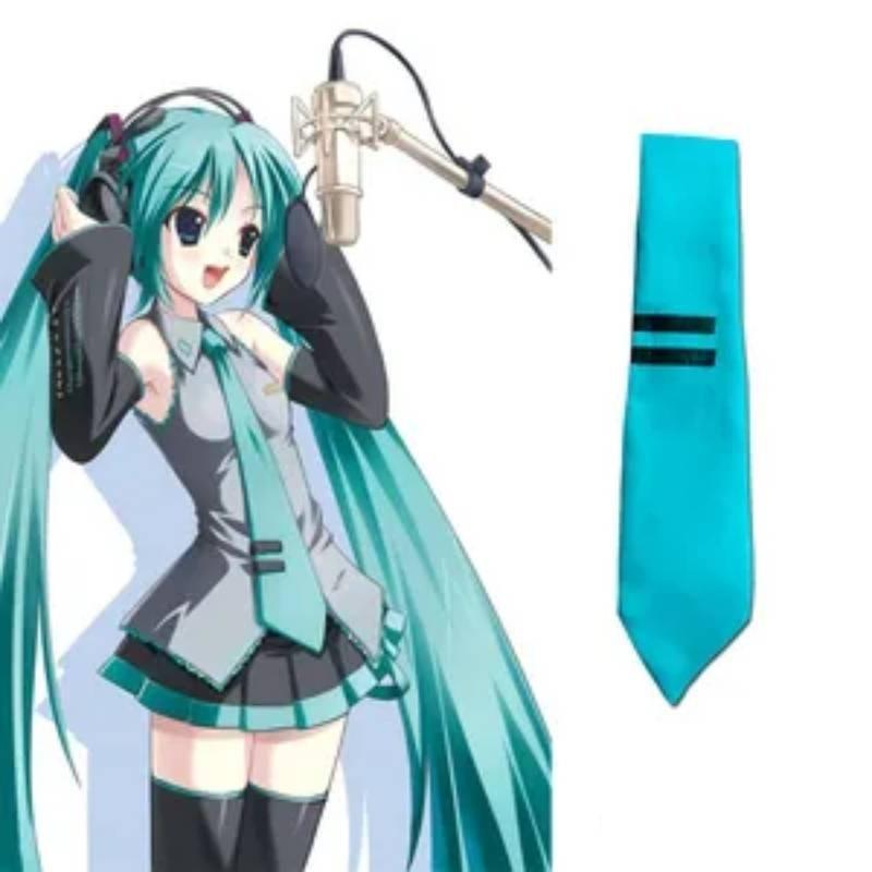 Vocaloid Hatsune Miku Anime Jk Stropdas Cosplay Uniek Cartoon Patroon
