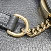 [Gebraucht] Double G Kette Schultergurt Genarbtes Leder Umhängetasche Akkordeon Crossbody Tasche - Sehr Gut #1Q23M6S