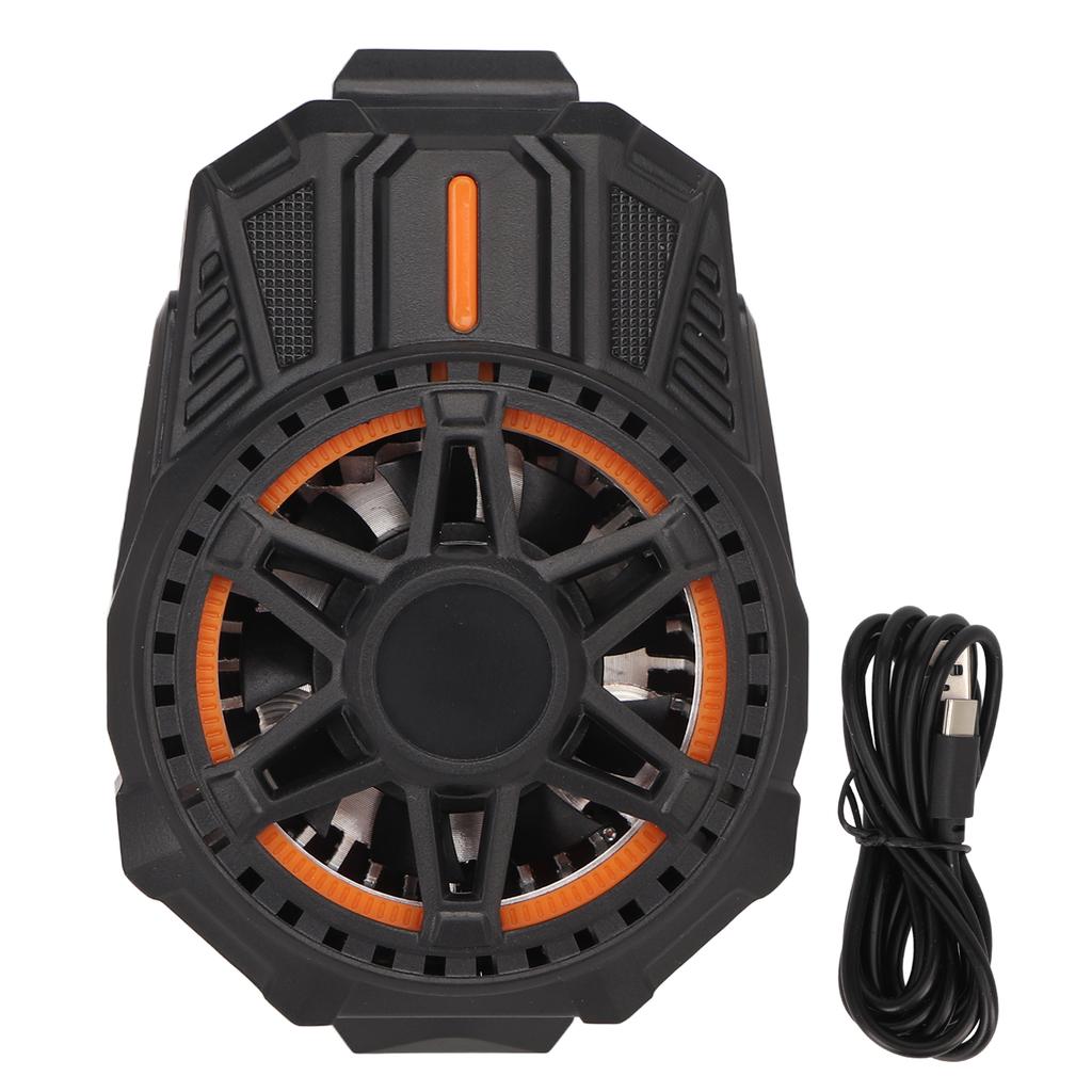 Black Mobile Phone Cooler Gaming Semiconductor Cooling Phone Radiator Cooling Fan With Clip SL01