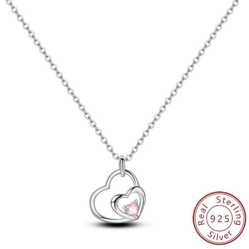 Necklace Copper Butterfly Love Heart Bear Classic Simple Adjustable Necklace For Women Girl Fashion Jewelry Gifts