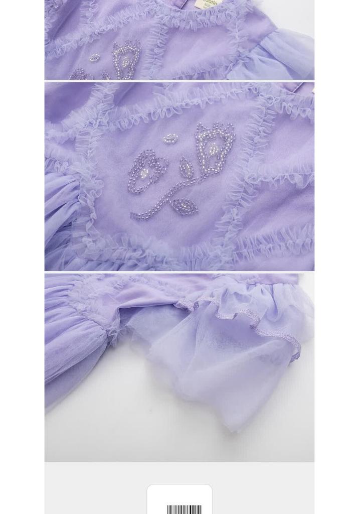 M.Latin Kids' Embroidered Princess Summer Dress