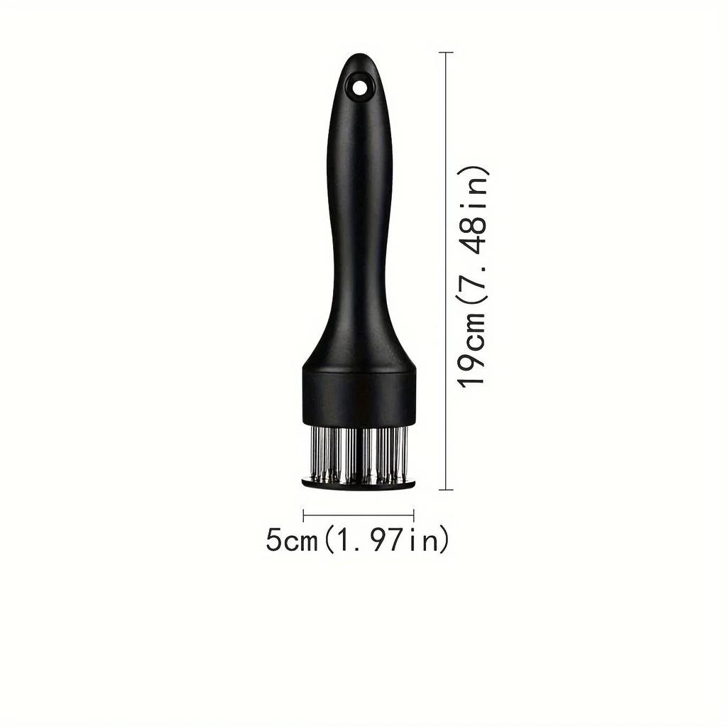 1pc Stainless Steel Tenderizer,Meat Product Loosening 16Needle,Tendon Breaking Needle,Ultra-sharp Tenderizing Knife Kitchen Tool