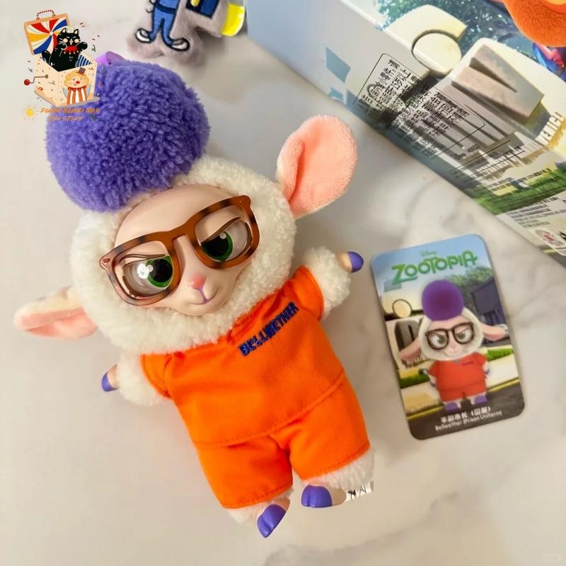 2025 New Authentic Zootopia Judy Rabbit Nick Fox Sheep Blind Box Disney Character Model Pendant Mystery Box Toy Keychain Gift