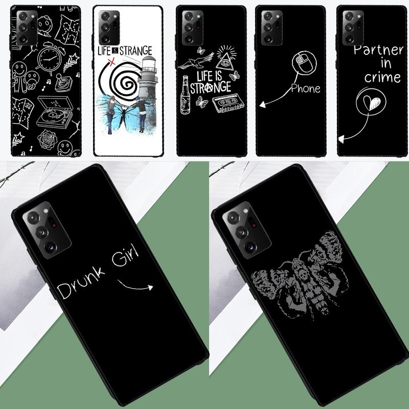 Life Is Strange Case For Samsung Galaxy S20 FE S21 S22 S23 Ultra Note 10 20 Ultra S8 S9 S10 Plus Cover Coque