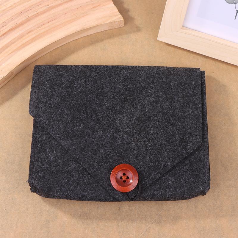 

Фетровый Портативный Чехол для Электронных Аксессуаров Адаптер Питания Чехол Сумка для Хранения Сумка для Хранения Портативный USB Органайзер для Кабелей для Путешествий Электронный темно-серого