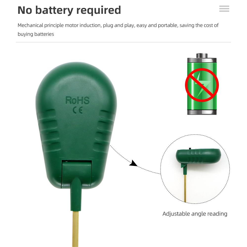 3 in 1 Soil Moisture Fertile PH Meter Humidity Tester Metal Sensor Soil Detector for Garden Planting Tool No Battery Required