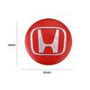 For Honda AccoCar Styling Wheel Center Stickers Auto Hub Cap Emblem Badge  For Honda Civic Fit Jazz Accord Pilot CRV Odyssey Passport City Shu