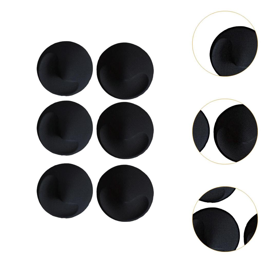 3 Pairs Bra Pads Inserts Breast for Sports Swimsuit Bikini Tops Women Split Round Cups