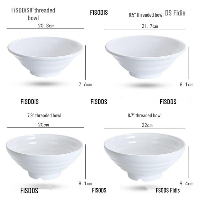 Debo Melamine Imitation Porcelain Bowl