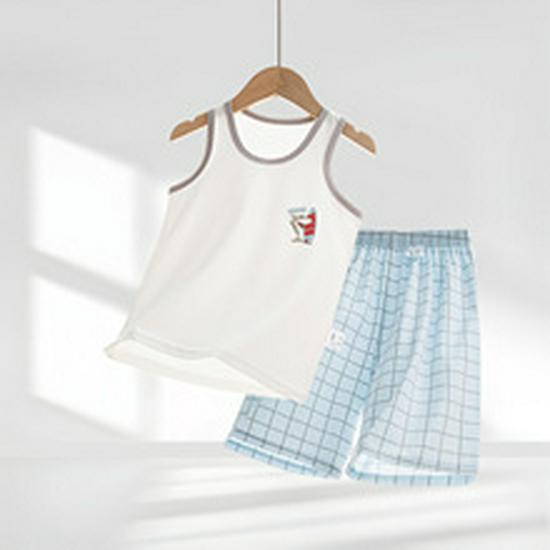 Zweiteiliges Set: Hochelastische, gebürstete Baumwoll-Leggings für Mädchen für Herbst/Winter