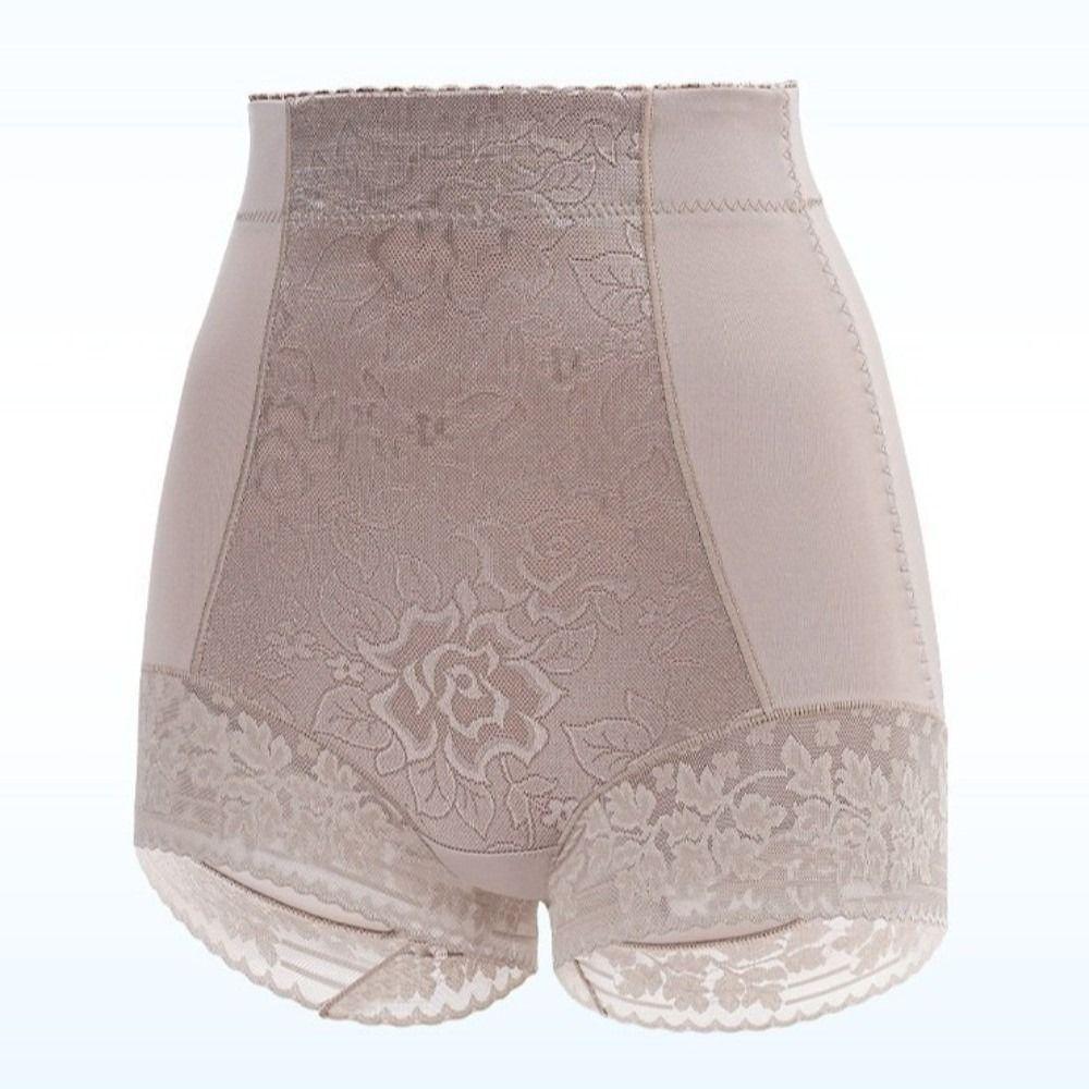 Formwäsche Satin Postpartum Bodyformer Hohe Taille Nahtlose Unterhosen Po-Lifter Slips Damen