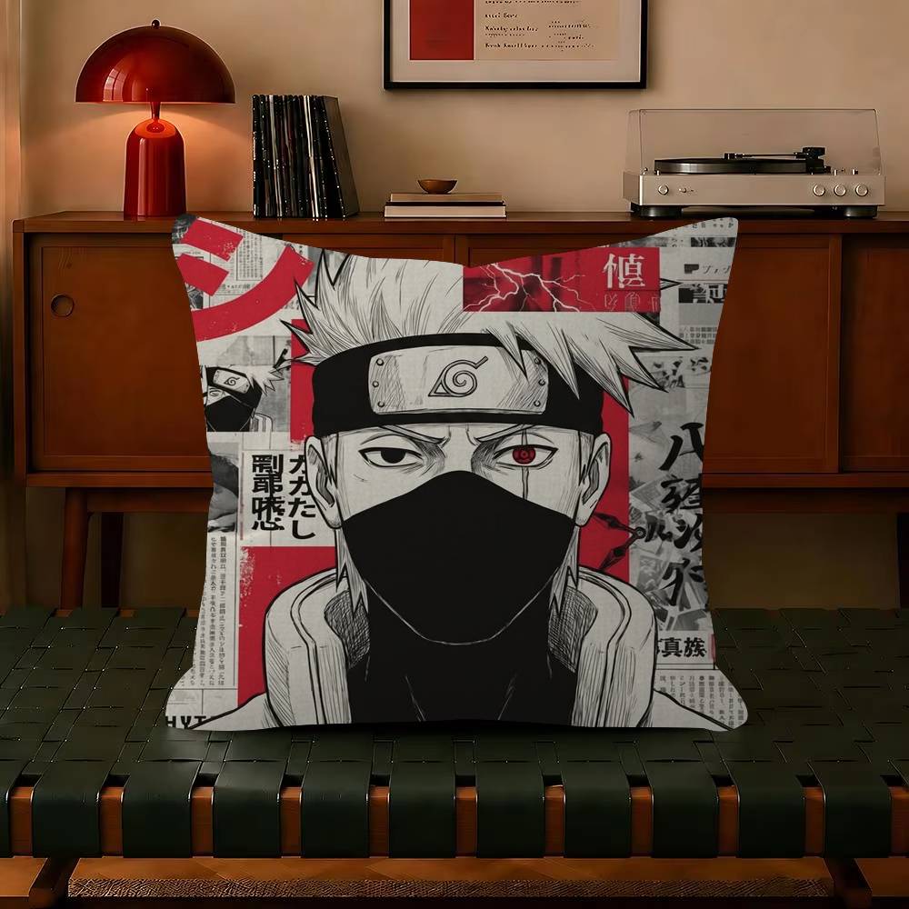 NARUTO retro Eye Pillow Gift Home Office Decoration Bedroom Sofa Car Cushion Cover case x