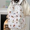 New Junior High School Schoolbag Female Ins Niche Girl Cute Fresh Backpack High Value Backpack