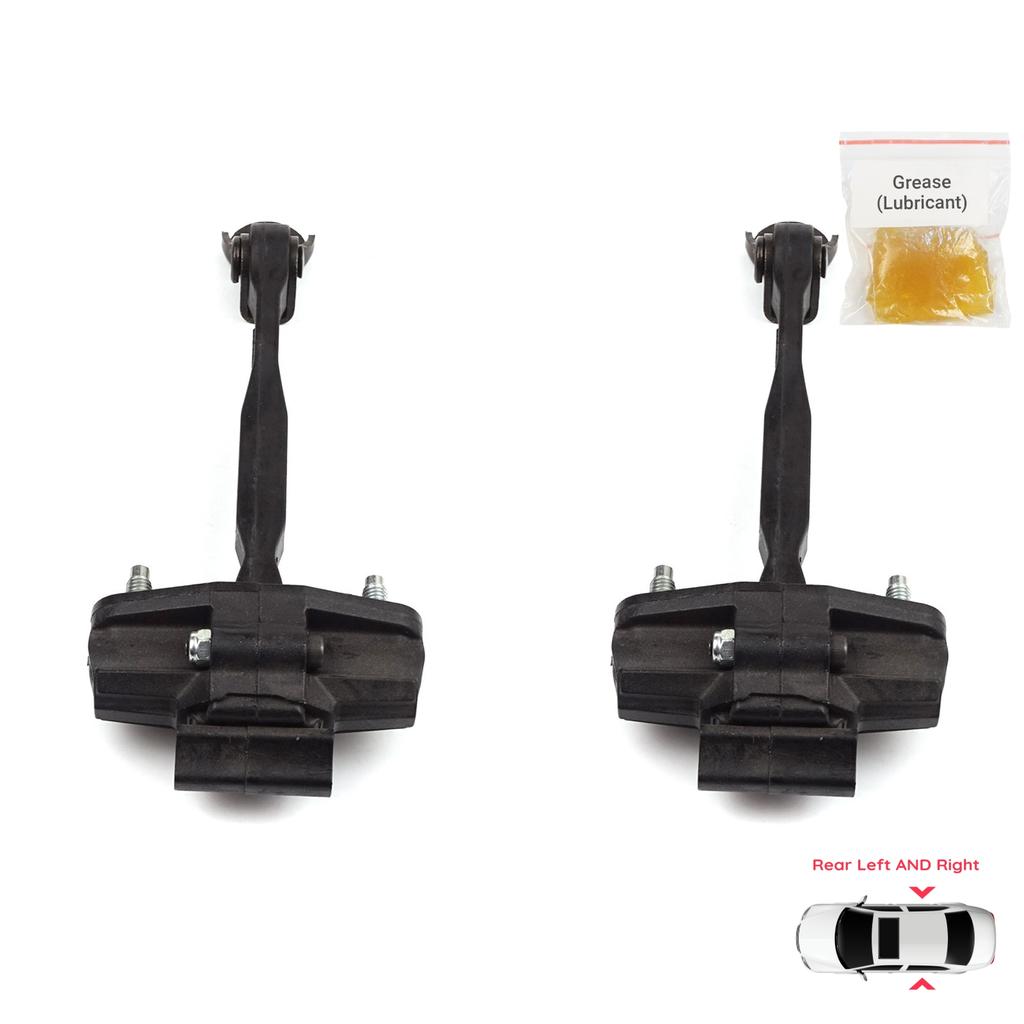 BDP1235-1 2 Pieces Rear Door Hinge Stop Check Strap Limiter for Vauxhall Opel Astra K B16 Crossland X Cruze 2016-2019 Buick Verano 13456270