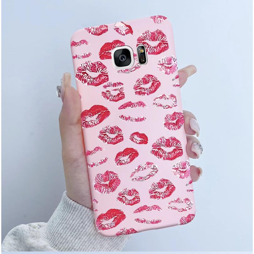 For Samsung Galaxy S7 S7Edge Case Soft TPU Silicone Cover Cute Astronaut Panda Phone Case For Samsung S7 S 7 Edge Coque Funda