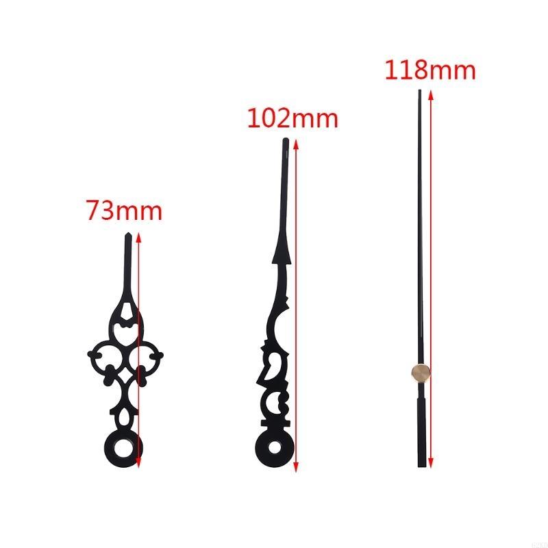 62KD Silent Pendulum Type Clock Movement Mechanism with 3 Hands Motor DIY Replacement Repair