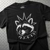 Punk Raccoon Shirt Trash Panda Tee Black T-Shirt Funny Raccoon Tee Grunge Aesthetic Punk Graphic Tee Gift For Animal Lover