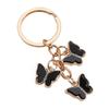 Butterfly Keychain Pendant Charms Car Keyring Hanging Ornament Party Favor for Handbag Purses Bag Wallet Decorations