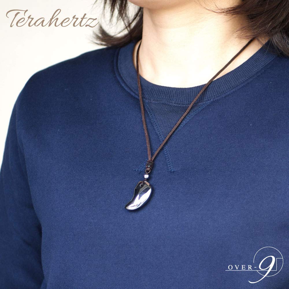 Terahertz Ore Ancient Magatama 33mm String Power Facial Raw Ultra Far Health Amulet [OVER-9] Necklace, Stone, Skin-Beautifying Stone, Beauty, Stone,