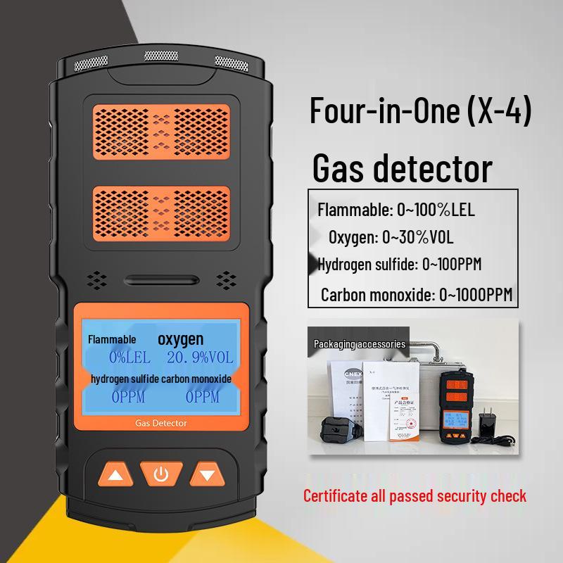 Aidekes ADKS-4 Explosion-Proof Four-in-One Portable Gas Detector for Toxic and Harmful Gases