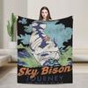 Avatar The Last Airbenders Blanket  Soft Funny Plush Bedding Throws For Kids Living Room Flannel Bedspread Bed Cover