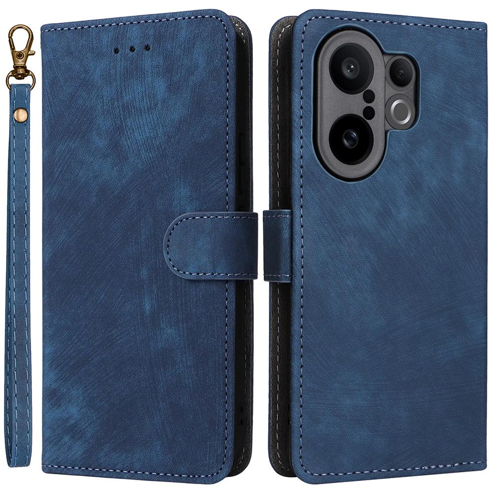 For vivo X200 FE 5G/S30 Pro mini 5G Case Wallet RFID Blocking PU Leather Phone Cover Stand with Strap