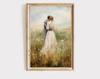 Pride and Prejudice Wall Art Print Canvas Oil Painting Elizabeth Bennet and Mr Darcy Cottagecore Posters Home Decor