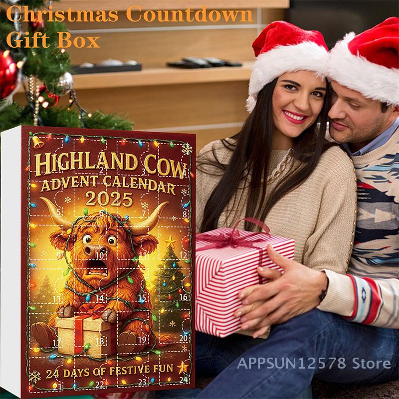 The 24 Days of Christmas: Capybara Ornaments Advent Calendar for Gifts