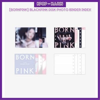 [BORNPINK] Índice BLACKPINK DISK PHOTO BINDER