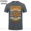 Legends Born In 1970 Aged Perfectly January Febuary March April May June July August September October November December T Shirt