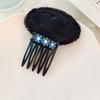 1pcs Fluffy Bangs Volume Booster Pad Clip, Invisible Seamless 5-Tooth Hair Comb Top Hairline Anti-Flattening Root Clip - An Excellent Hair Styling