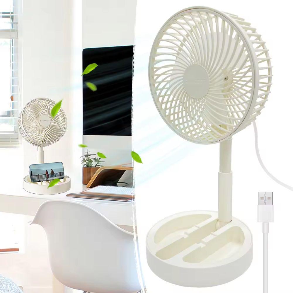 USB Powered Desktop Fan Adjustable Angle Mini Electric Fan Energy Saving USB Fan Home Office