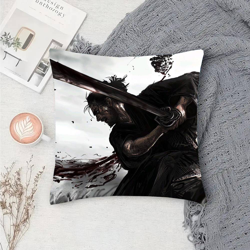V-Vagabond Classic Manga Pillow Case Fashion Square Pillowcase Bedroom Sofa Room Ins Decoration Leisure