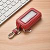 Zipper Coin Purse Leather Car Key Bag Portable Key Holder Organizer Pouch  Men Women