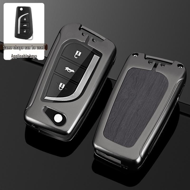Toyota Avalon Camry Key Case for Highlander, RAV4, Corolla, Levin, and CHR Models.