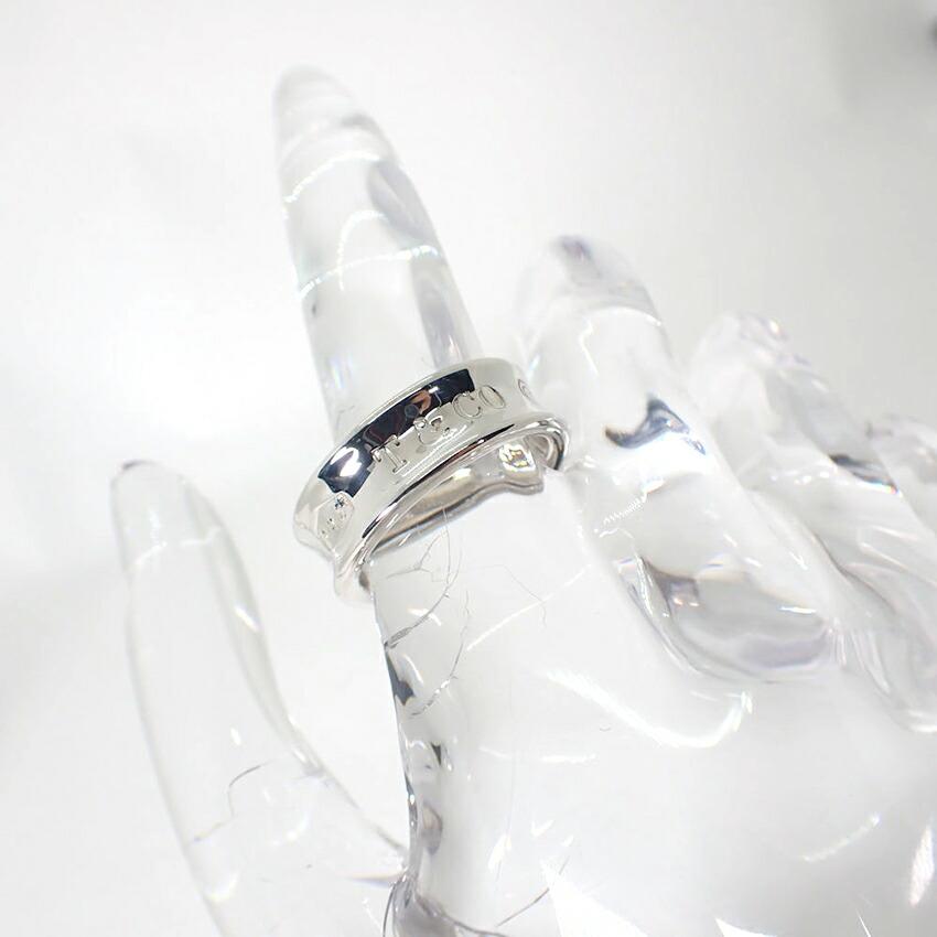 [Used] TIFFANY/Tiffany SV925 1837 Ring/No. 12.5/g469-51