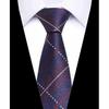 Elegant European & American Men's 8CM Hand-tied Silk Polyester Tie - Casual Business Style
