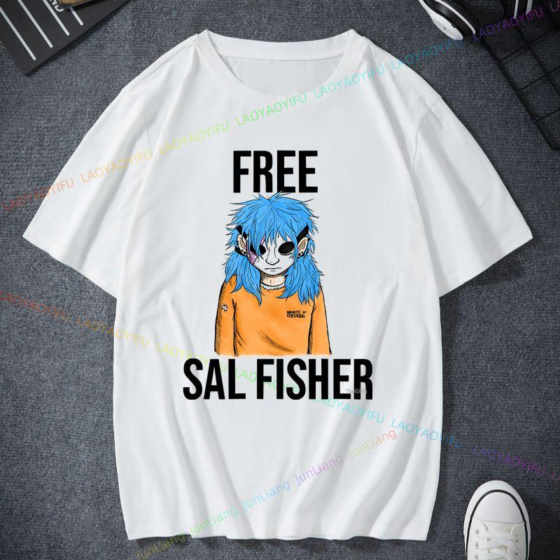 Mens  Womens Sally Face Magic Mask Gothic Retro TShirt Sally Face Classic Pattern TShirt