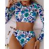Women S Split Swimsuit Sleeveless Sun Protection Bikini Sexy Swimwear