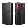 Flip Case for Oppo Find X9 Pro, Crazy Horse Wallet, Black