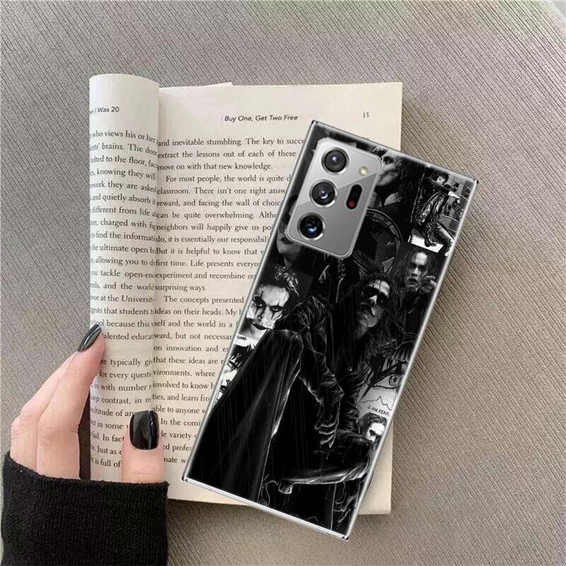 Movie THE C-CROW Phone Case For Samsung Galaxy S25 Edge S24 S23 FE S22 S26 Ultra S21 S20 S10 Plus Capa Soft