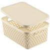 KADAX Basket With Lid Organizer Storage Container Box