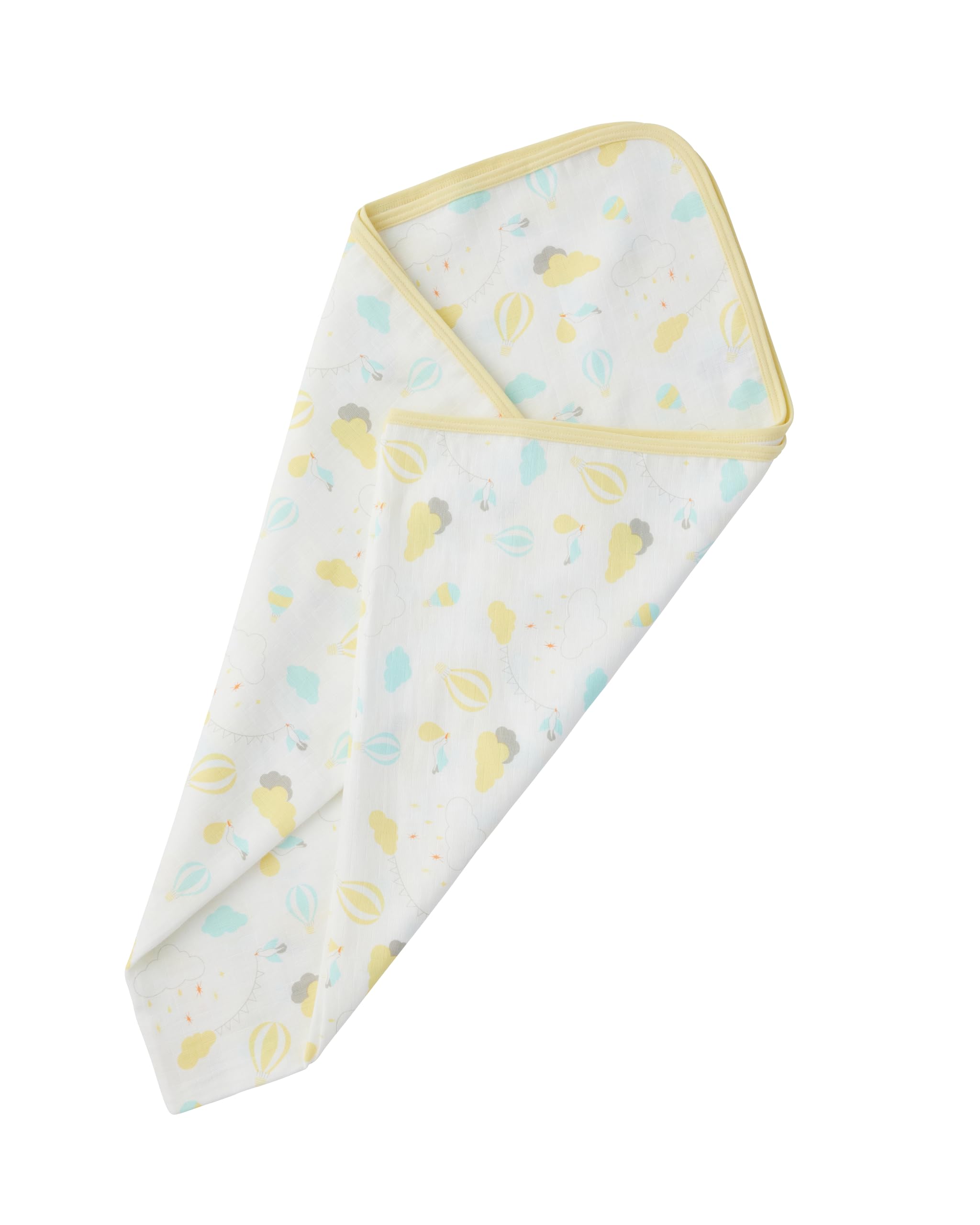 D by DADWAY Sunny Day Double Gauze Swaddle NZDB1065852 Blanket, Yellow,