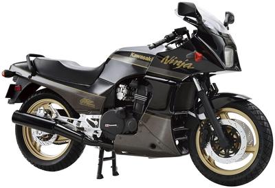Aoshima Bunka Kyozai Scale The Bike Series 6 Kawasaki ZX900R GPz900R Ninja 2002 Plastic Model (AOSHIMA) 1/12 No.