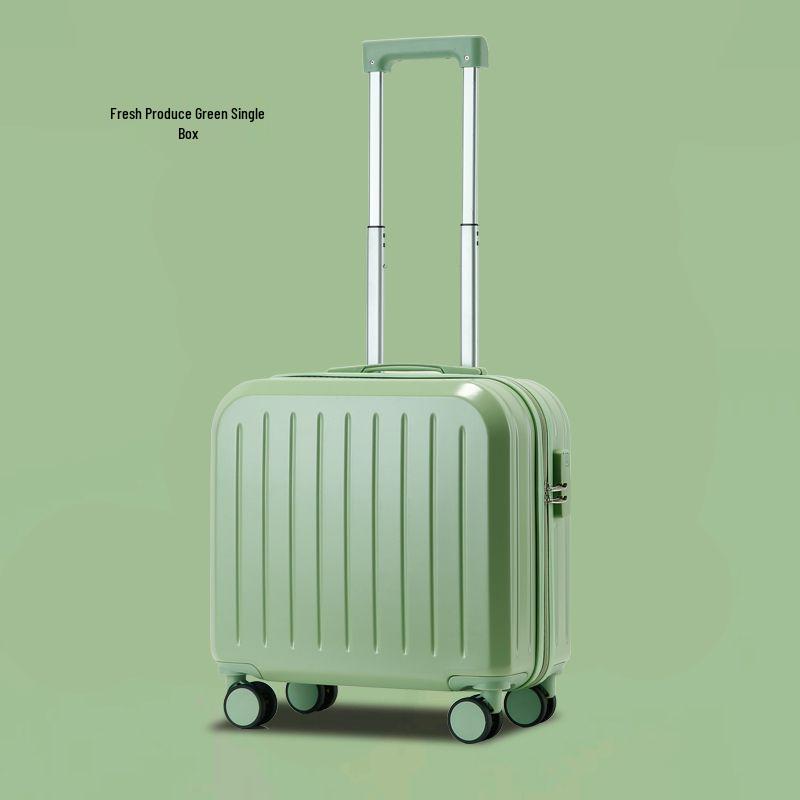 18-Inch Ultra-Light Women's Multi-Functional Carry-On Suitcase - Durable, Sturdy, Silent Travel Trolley