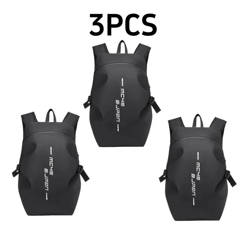 Ryggsäck med stor kapacitet för cykling Motorcykelhjälm Axelväska för män och kvinnor Motorcykelåkare Väska Vattentät Resväska